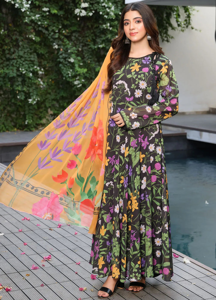 Nazmina Pret Casual Chiffon 2 Piece Frock FRT-83