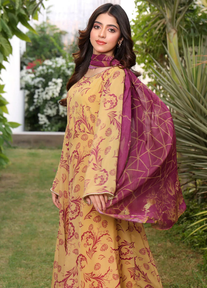 Nazmina Pret Casual Chiffon 2 Piece Frock FRT-90