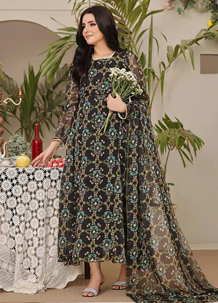 Nazmina Pret Casual Chiffon 2 Piece Suit Dazzling Fairy FRT-64