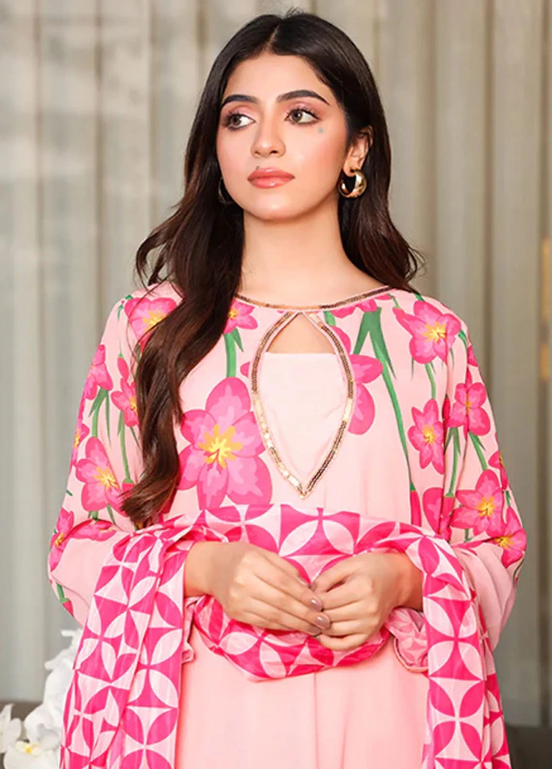 Nazmina Pret Casual Chiffon 2 Piece Suit FR-759