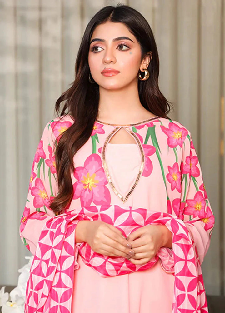 Nazmina Pret Casual Chiffon 2 Piece Suit FR-759