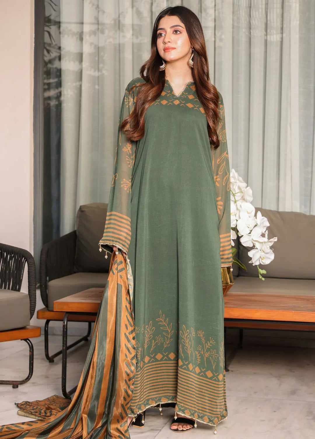 Nazmina Pret Casual Chiffon 2 Piece Suit FR-760