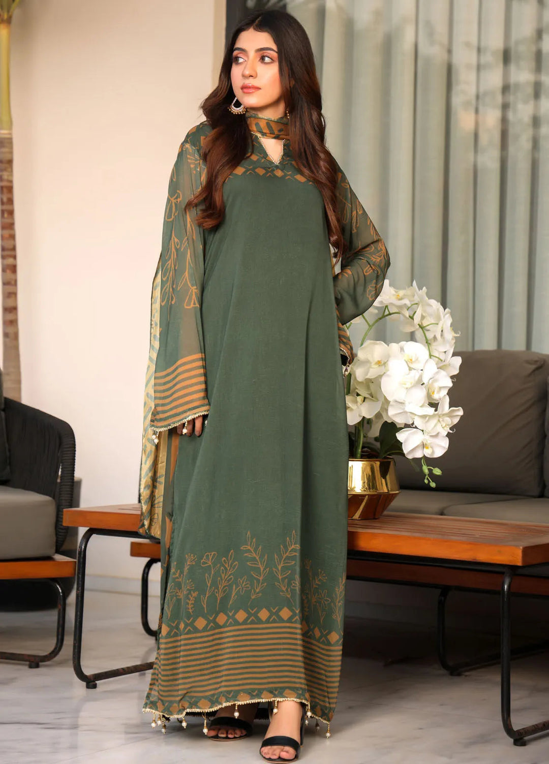 Nazmina Pret Casual Chiffon 2 Piece Suit FR-760