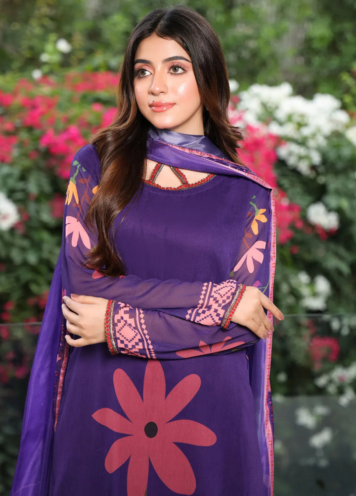 Nazmina Pret Casual Chiffon 2 Piece Suit FR-761