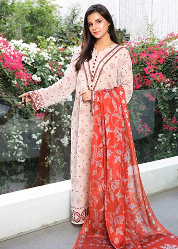 Nazmina Pret Casual Chiffon 2 Piece Suit FR-763