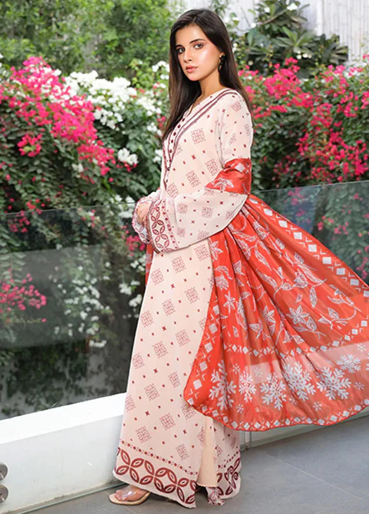 Nazmina Pret Casual Chiffon 2 Piece Suit FR-763