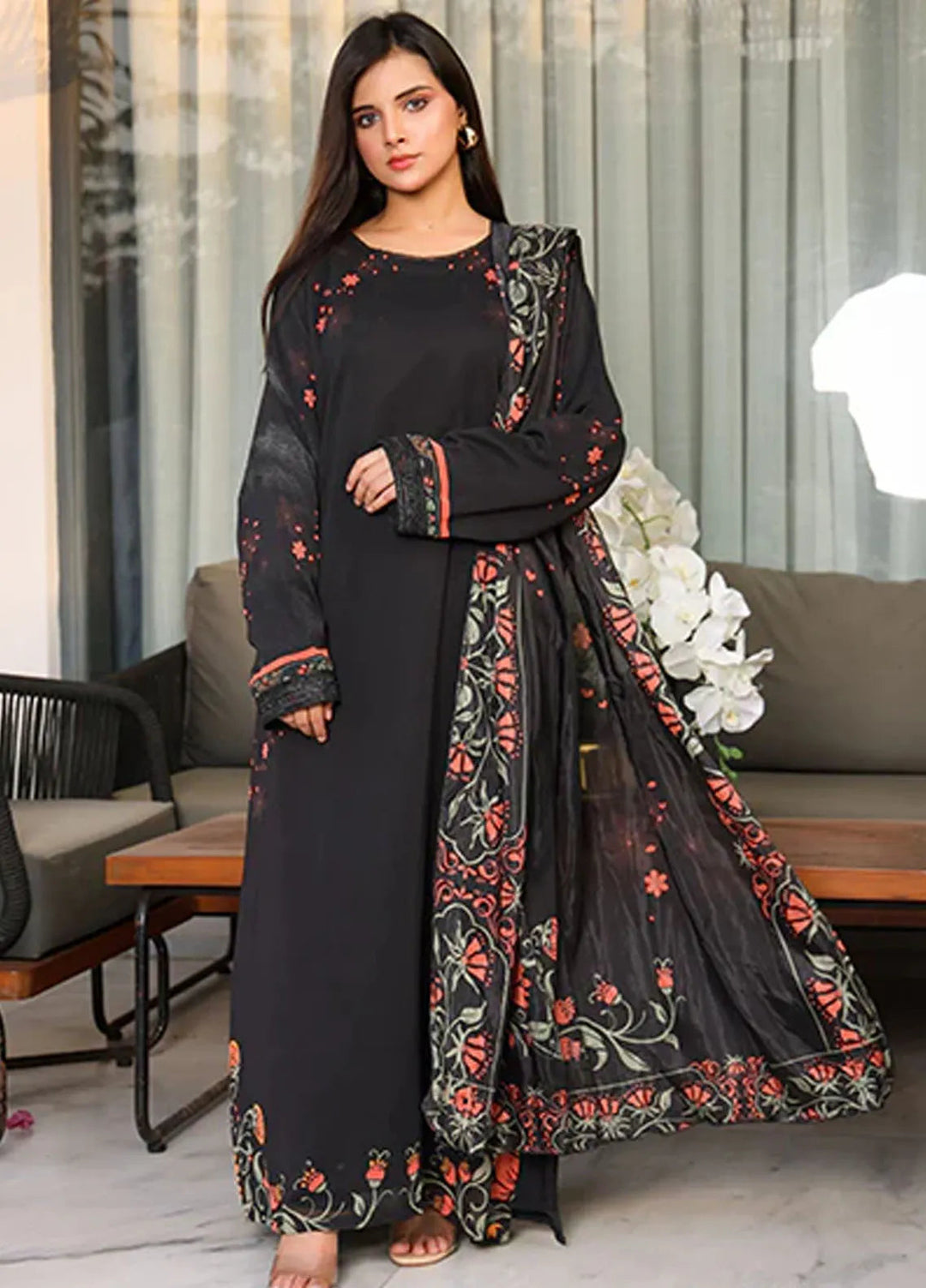 Nazmina Pret Casual Chiffon 2 Piece Suit FR-765