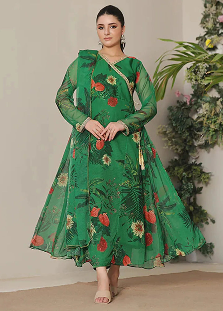 Nazmina Pret Casual Chiffon 2 Piece Suit Whisper Tale FRT-61