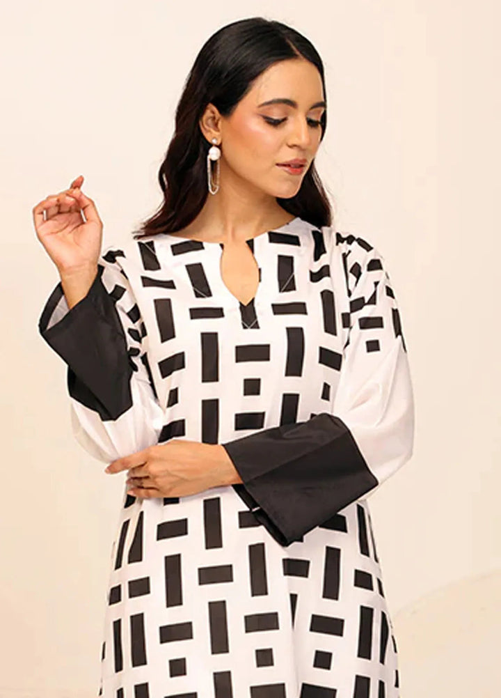 Nazmina Pret Casual Crepe 2 Piece Suit Aura CF-12