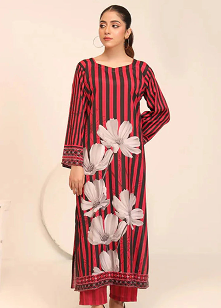 Nazmina Pret Casual Crepe 2 Piece Suit Eden Trail CF-11