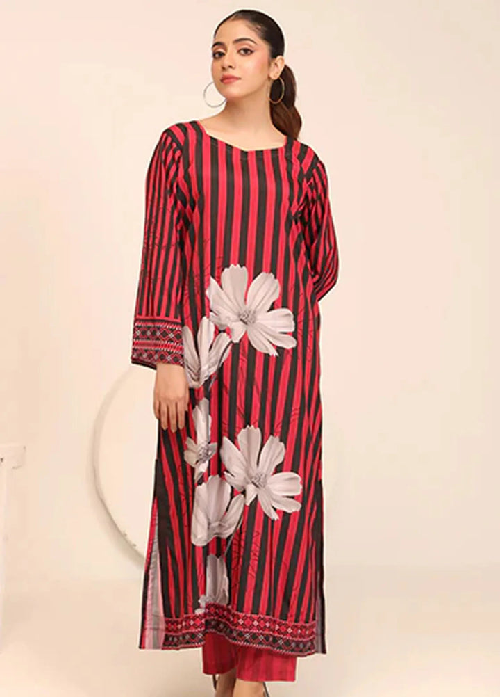 Nazmina Pret Casual Crepe 2 Piece Suit Eden Trail CF-11