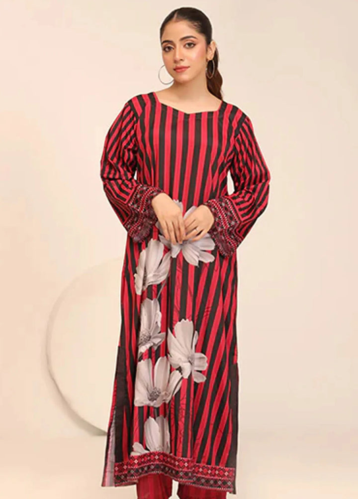 Nazmina Pret Casual Crepe 2 Piece Suit Eden Trail CF-11