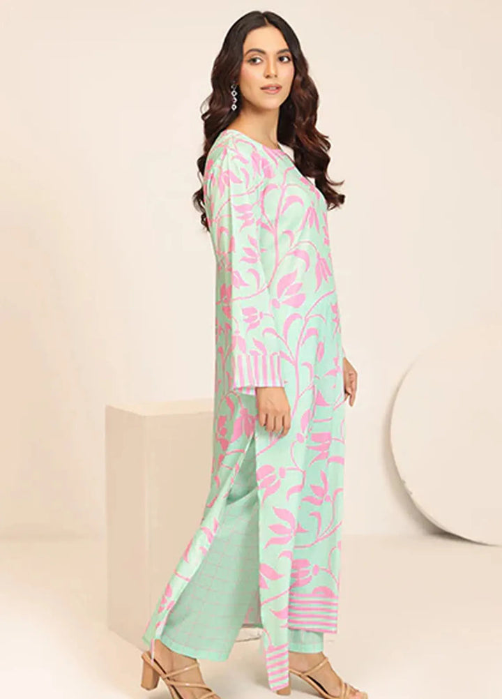 Nazmina Pret Casual Crepe 2 Piece Suit Enchanted Prairie CF-14