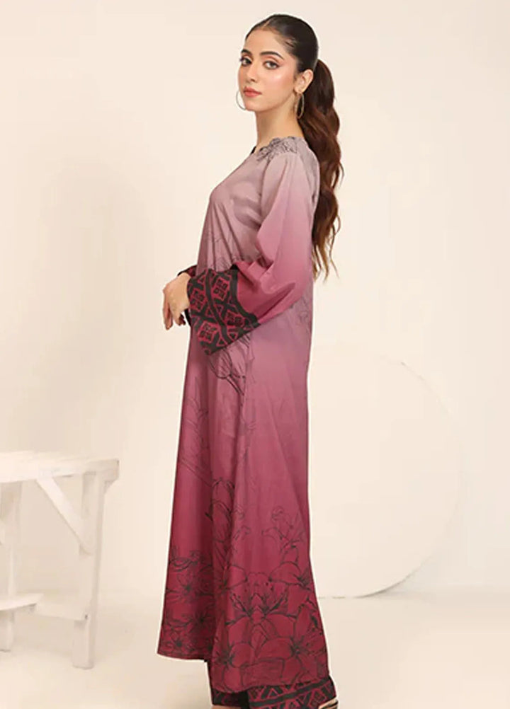 Nazmina Pret Casual Crepe 2 Piece Suit Horizon Bloom CF-16