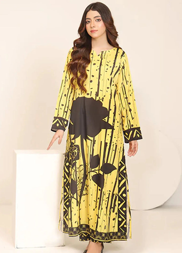 Nazmina Pret Casual Crepe 2 Piece Suit Wildflower CF-03