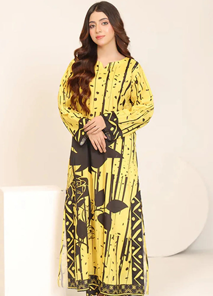 Nazmina Pret Casual Crepe 2 Piece Suit Wildflower CF-03