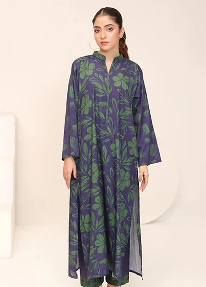Nazmina Pret Casual Crepe 2 Piece Suit Wildflower CF-17