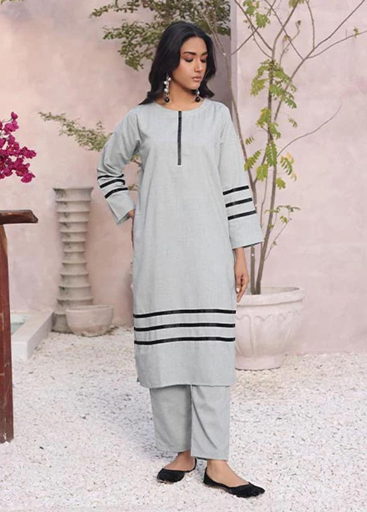 Nazmina Pret Casual Khaddar 2 Piece Suit KP-301 Flint Fossil