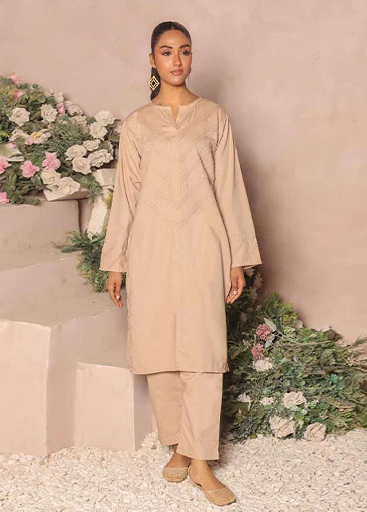 Nazmina Pret Casual Khaddar 2 Piece Suit KP-313 Sable Sand