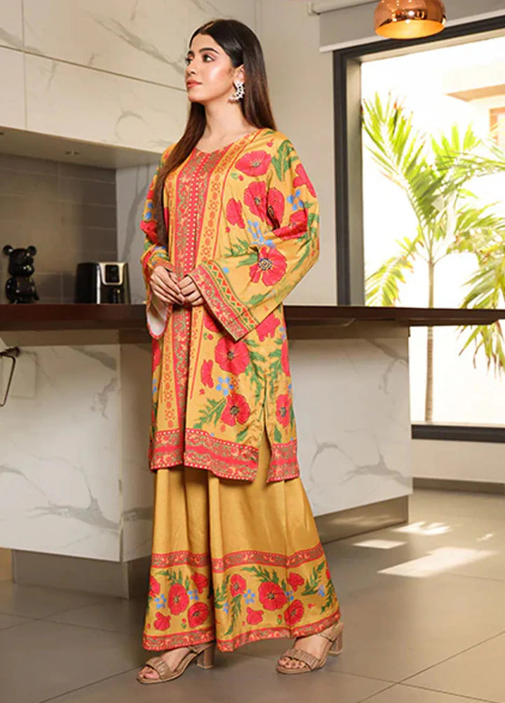 Nazmina Pret Printed Crepe 2 Piece Suit Orions Embrace ZA-08