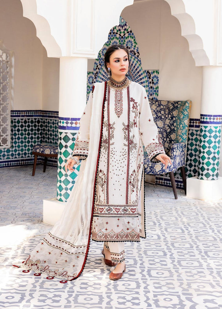 Neelos Embroidered Lawn Suits Unstitched 3 Piece NL22EL NAZAKAT - Summer Collection