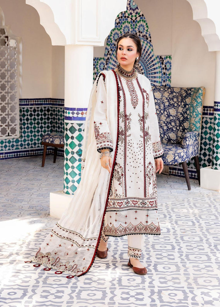 Neelos Embroidered Lawn Suits Unstitched 3 Piece NL22EL NAZAKAT - Summer Collection