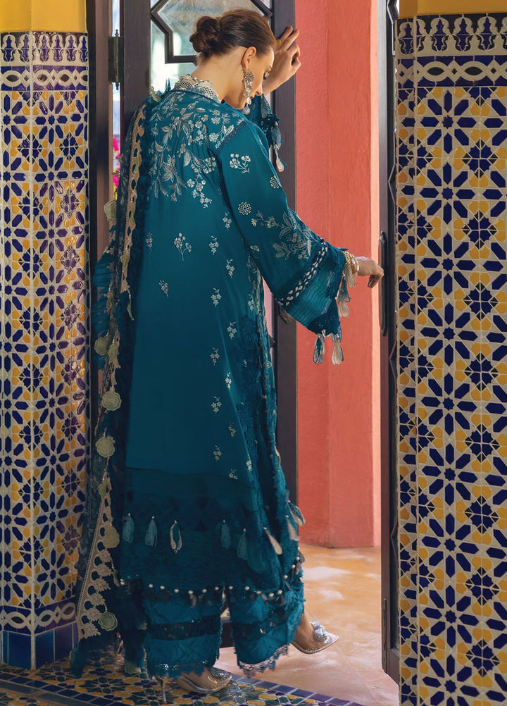 Neroli By Annus Abrar Embroidered Lawn Suit Unstitched 3 Piece ABR24NL AA-NLL24-05 - Luxury Summer Collection