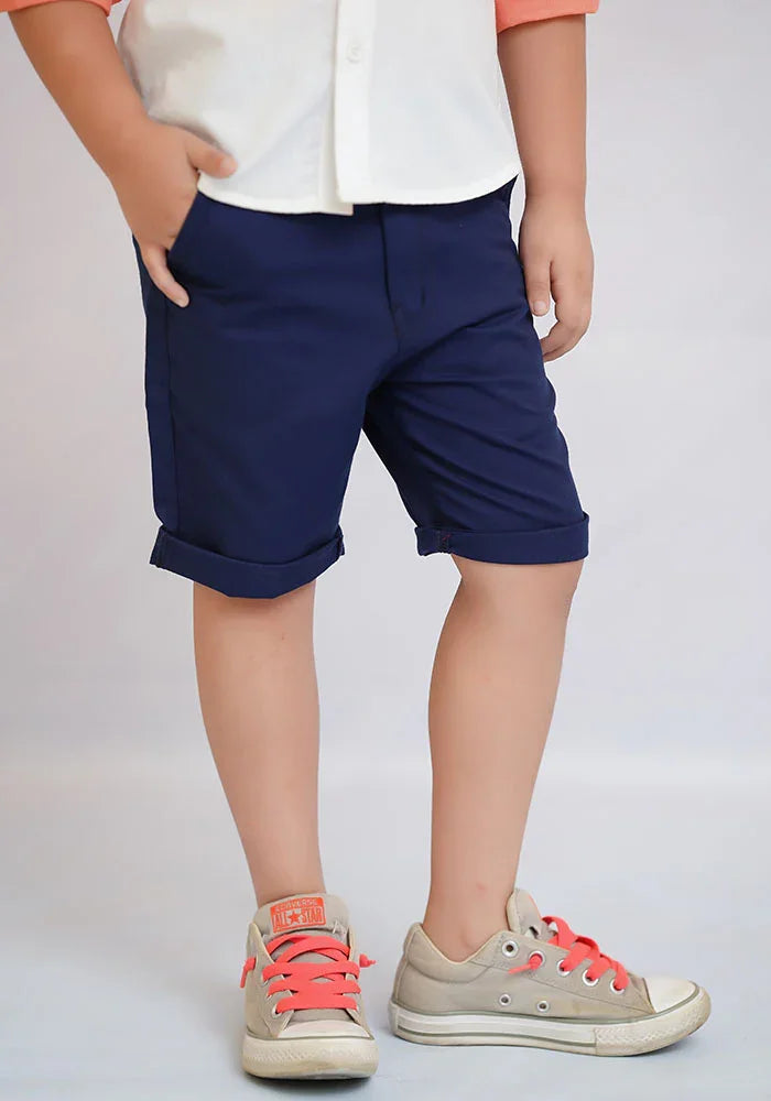 Ochre RTW Solids Cotton Shorts Boys 1 Piece OCB-04 - Summer Collection