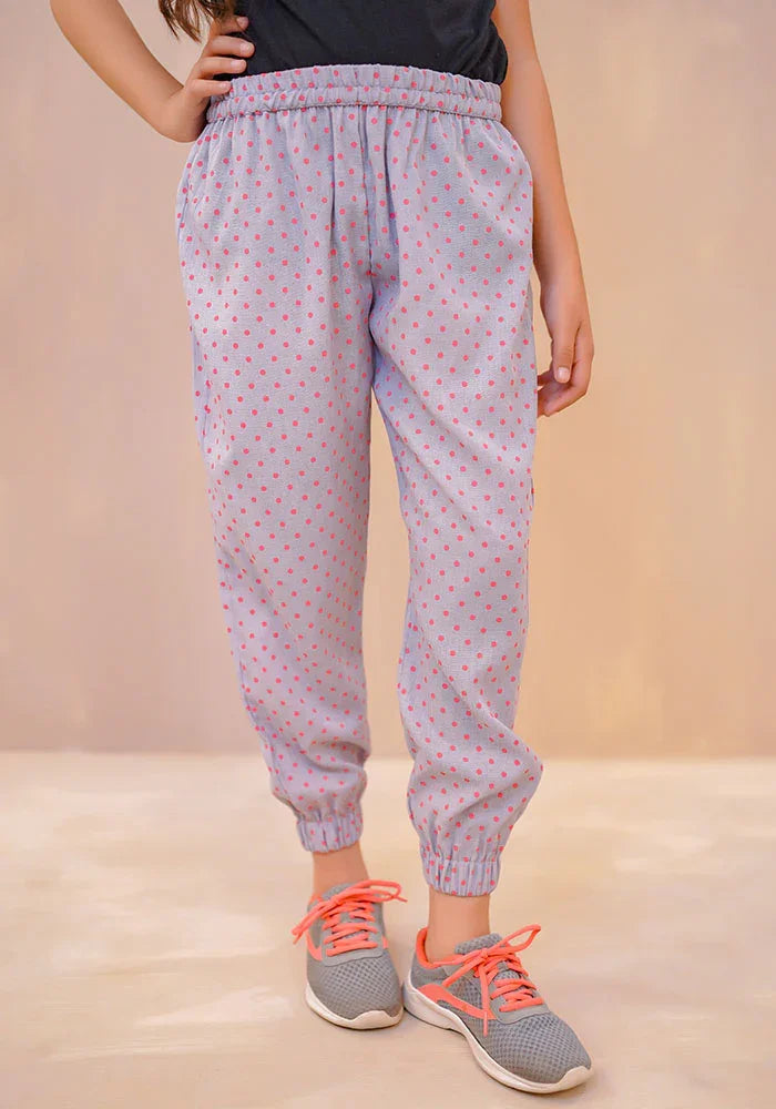 Ochre RTW Solids Cotton Jogger Pants Girls 1 Piece OWB-25 - Summer Collection