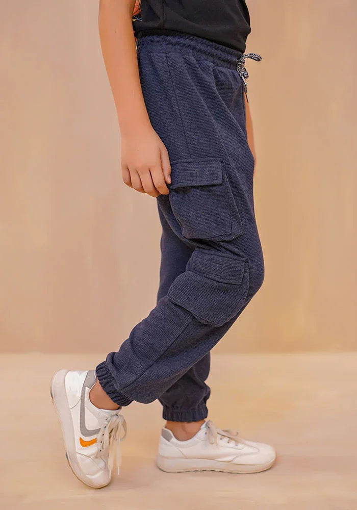 Ochre RTW Solids Cotton Jogger Pants Boys 1 Piece OBB-36 - Winter Collection