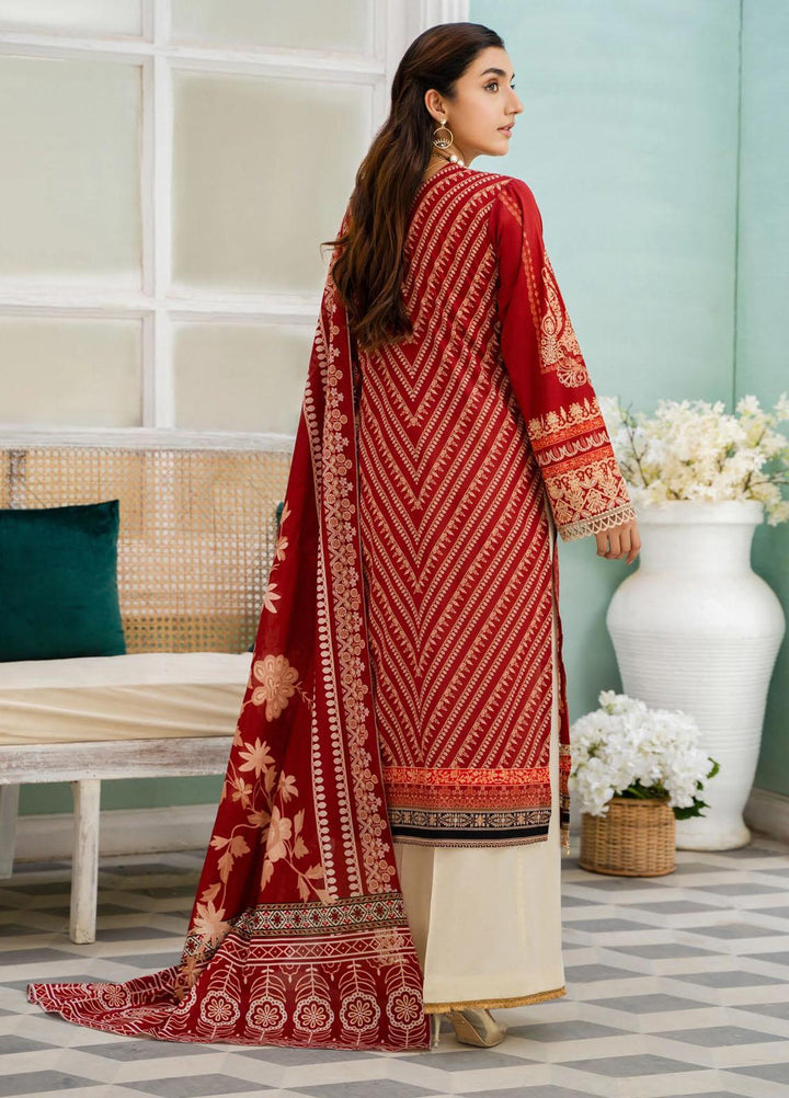 Nigar By RajBari Printed Lawn Suits Unstitched 3 Piece RB23N 2B - Summer Collection