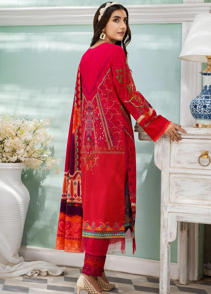 Nigar By RajBari Printed Lawn Suits Unstitched 3 Piece RB23N 3A - Summer Collection