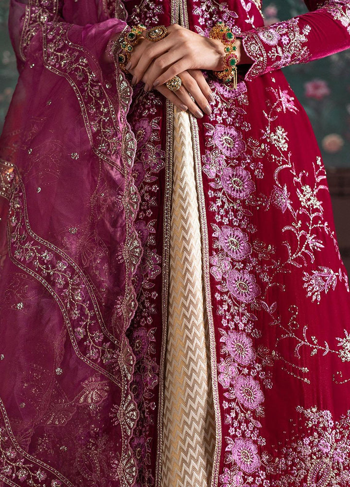 Niloufer By Mushq Embroidered Velvet Suits Unstitched 3 Piece MQ23N MV23-06 Roxana - Luxury Collection