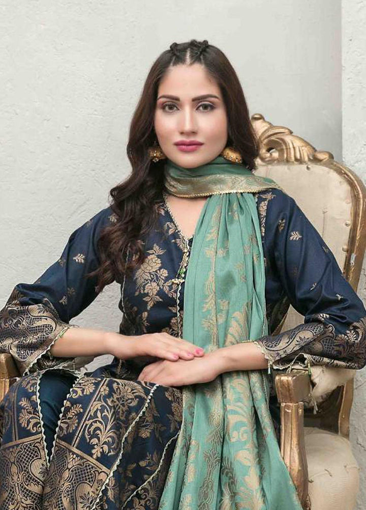 Nilufar By Riaz Arts Banarsi Lawn Suits Unstitched 3 Piece RA22N RA-103 - Summer Collection