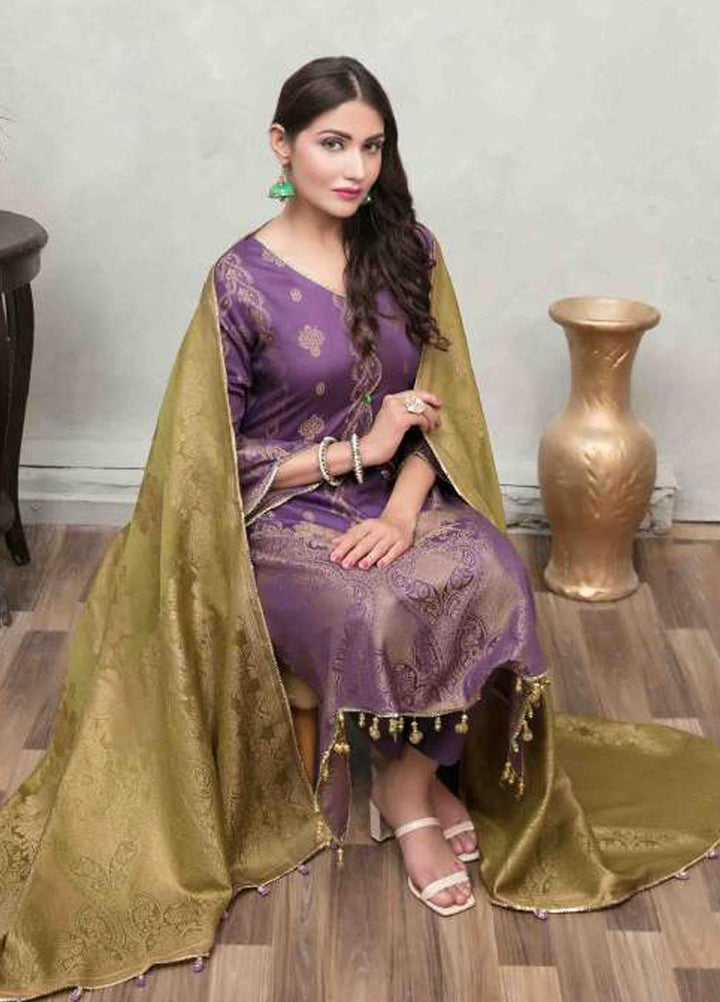 Nilufar By Riaz Arts Banarsi Lawn Suits Unstitched 3 Piece RA22N RA-105 - Summer Collection