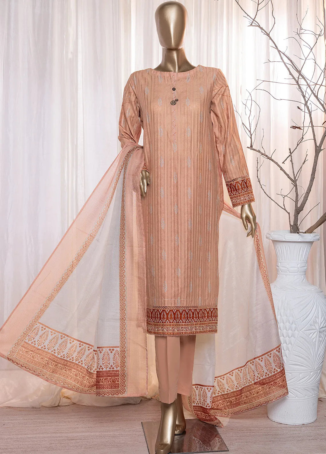 Ninokara by HZ Textile Printed Lawn Suit Unstitched 3 Piece HZ24NK NP-203 - Summer Collection