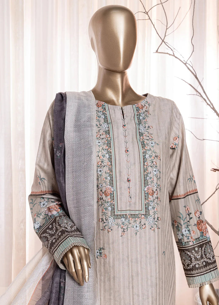 Ninokara by HZ Textile Printed Lawn Suit Unstitched 3 Piece HZ24NK NP-204 - Summer Collection