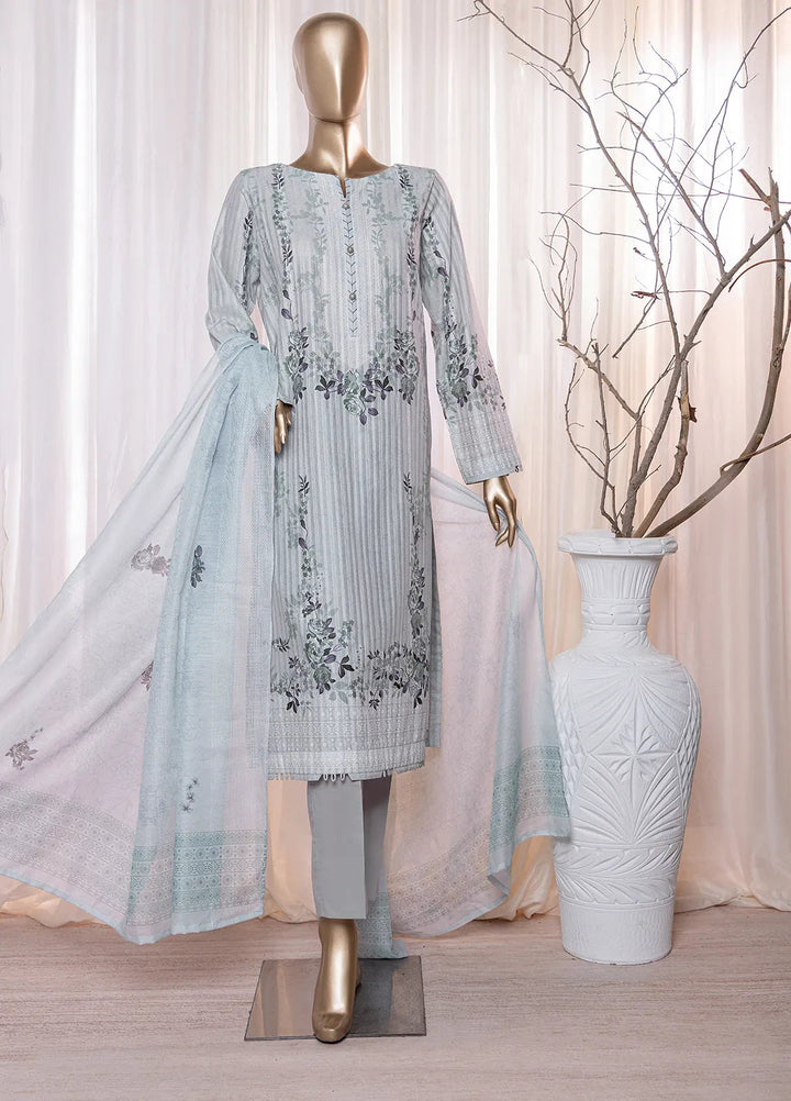 Ninokara by HZ Textile Printed Lawn Suit Unstitched 3 Piece HZ24NK NP-206 - Summer Collection