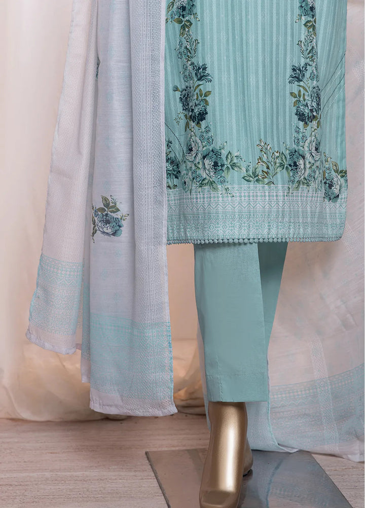 Ninokara by HZ Textile Printed Lawn Suit Unstitched 3 Piece HZ24NK NP-207 - Summer Collection