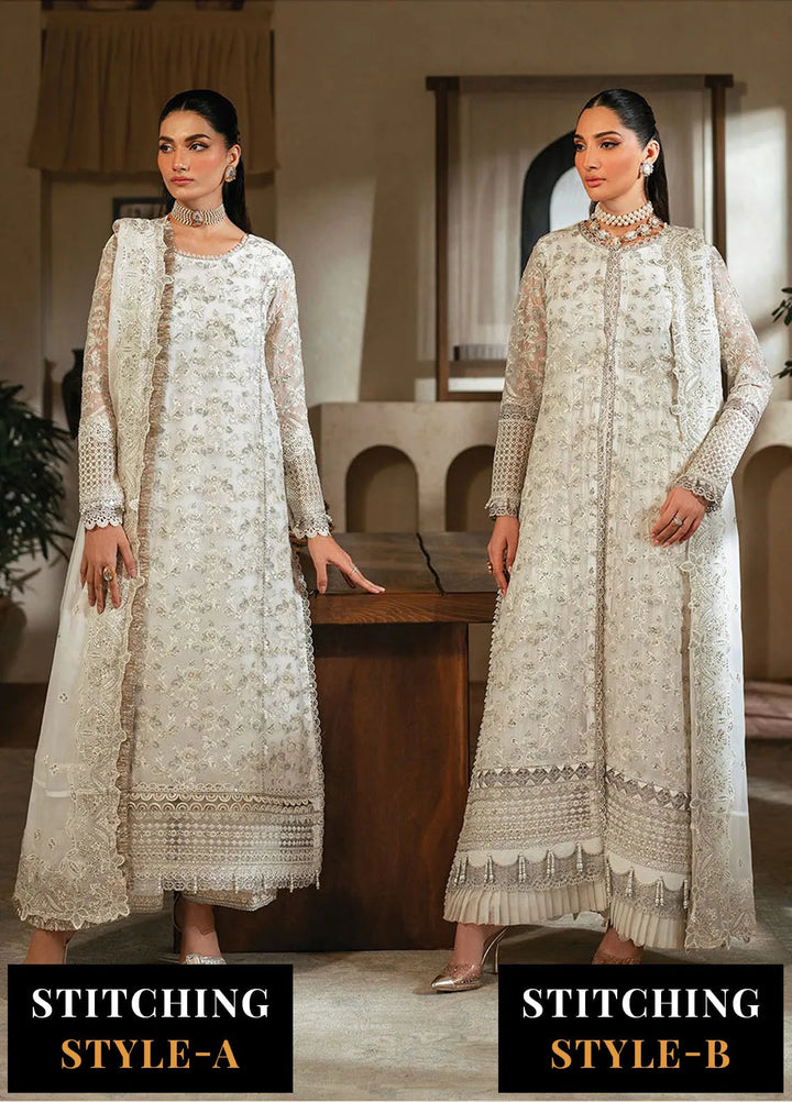 Niran by Xenia Embroidered Chiffon Suits Unstitched 3 Piece XE25N D-04 Serenia - Formals Collection