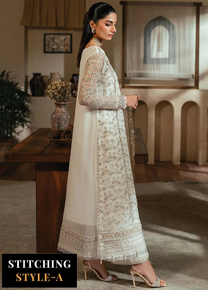 Niran by Xenia Embroidered Chiffon Suits Unstitched 3 Piece XE25N D-04 Serenia - Formals Collection
