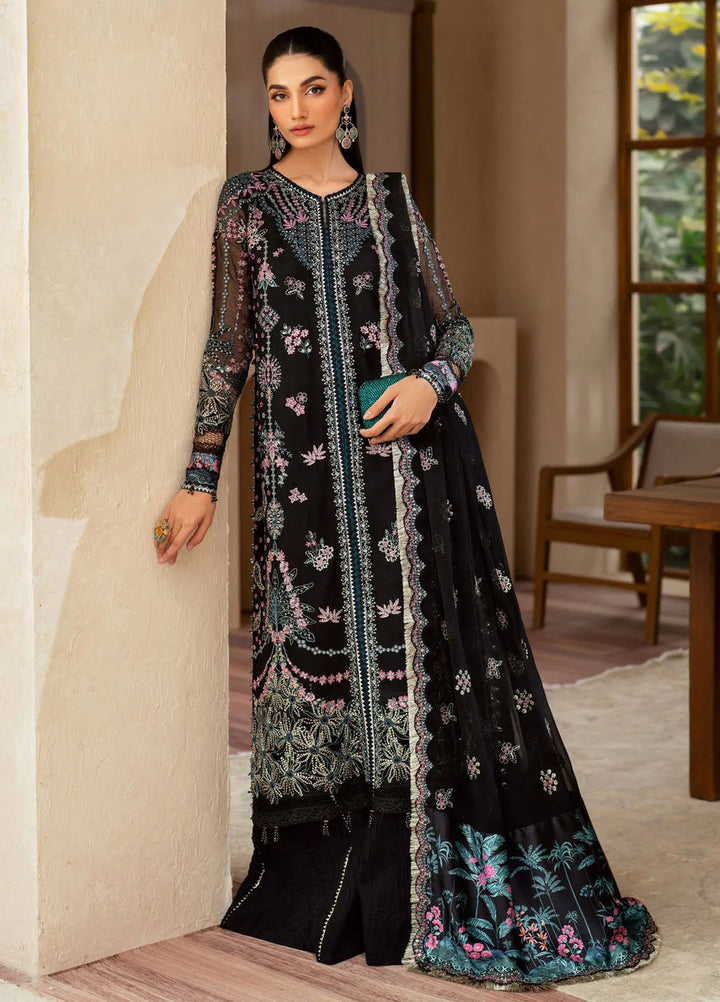 Niran by Xenia Embroidered Chiffon Suits Unstitched 3 Piece XE25N D-05 Antiha - Formals Collection