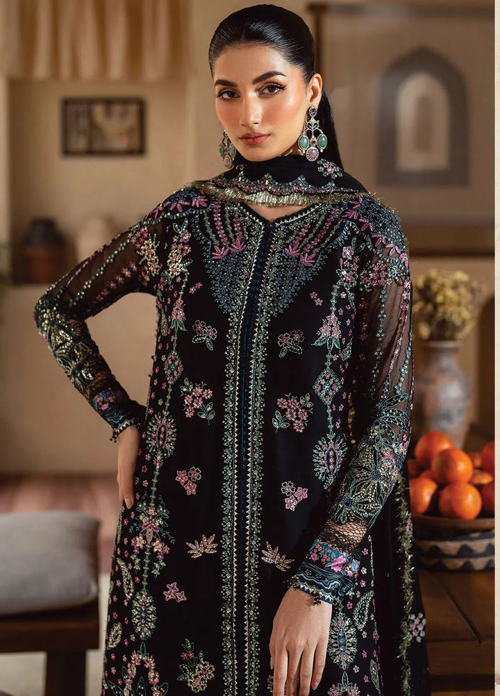 Niran by Xenia Embroidered Chiffon Suits Unstitched 3 Piece XE25N D-05 Antiha - Formals Collection