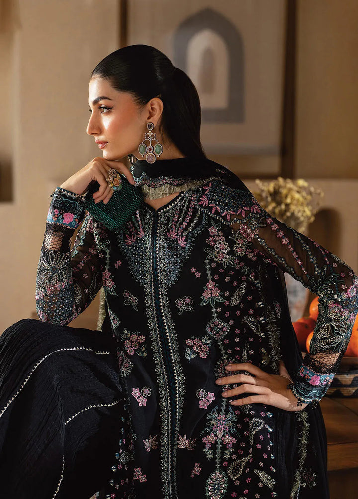 Niran by Xenia Embroidered Chiffon Suits Unstitched 3 Piece XE25N D-05 Antiha - Formals Collection