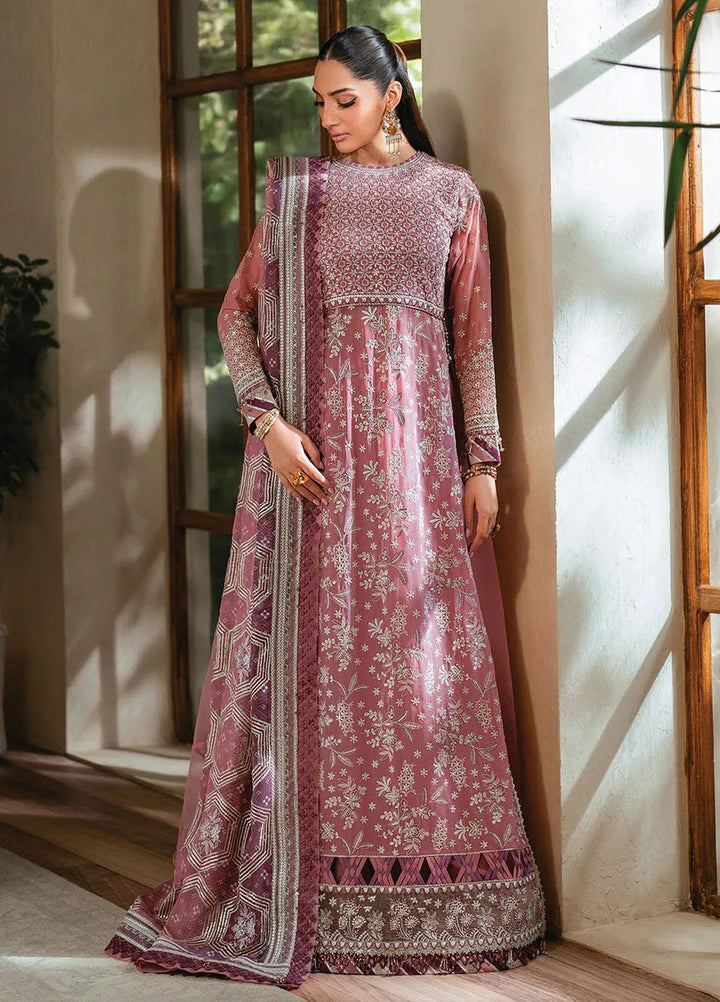 Niran by Xenia Embroidered Chiffon Suits Unstitched 3 Piece XE25N D-06 Lumina - Formals Collection
