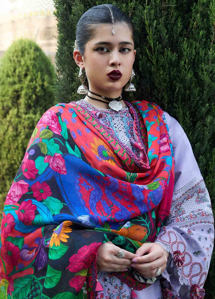 Nirmal by Hussain Rehar Embroidered Lawn Suits Unstitched 3 Piece HRR25NL Inaya - Summer Collection