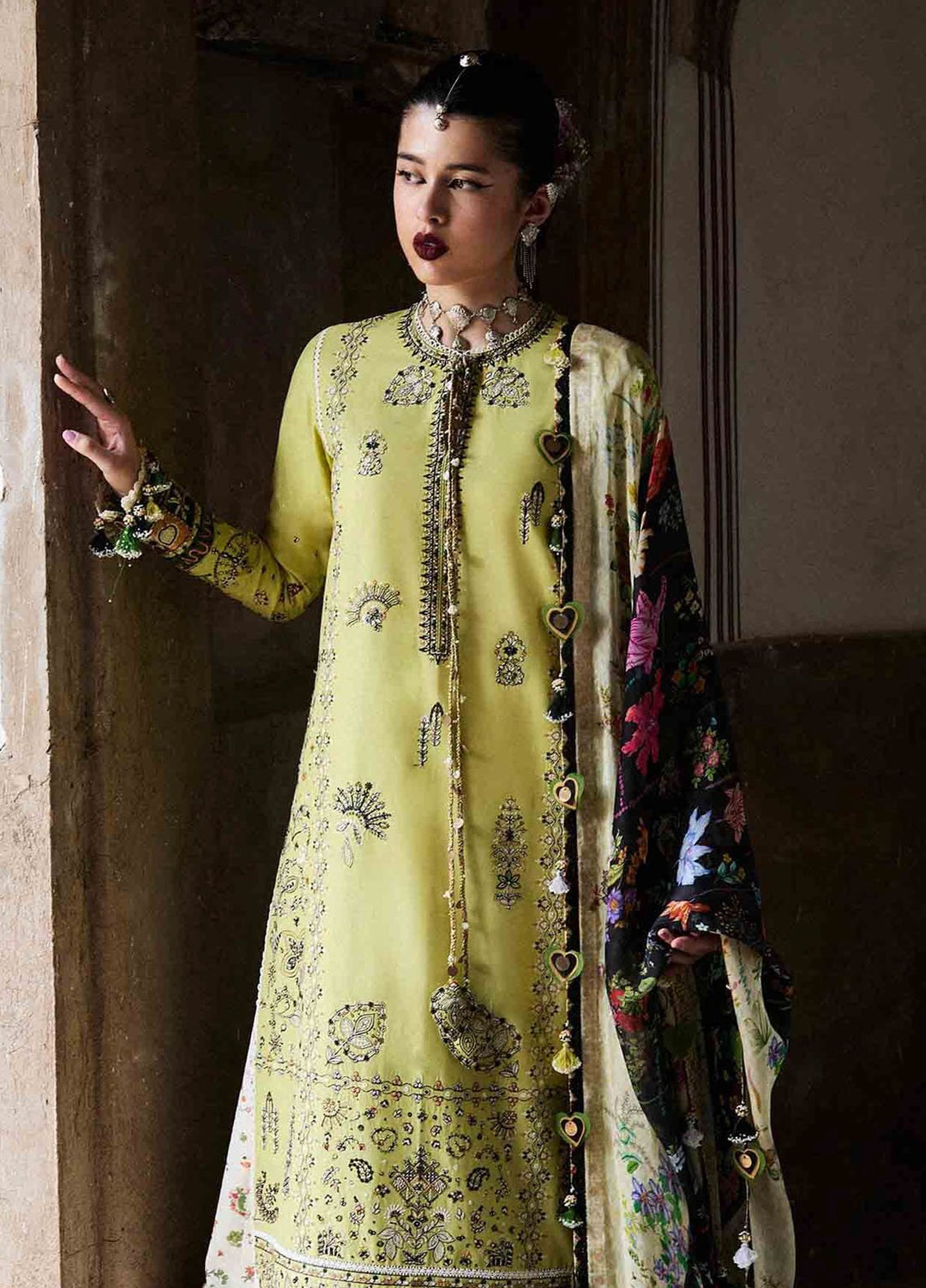 Nirmal by Hussain Rehar Embroidered Lawn Suits Unstitched 3 Piece HRR25NL Suk - Summer Collection