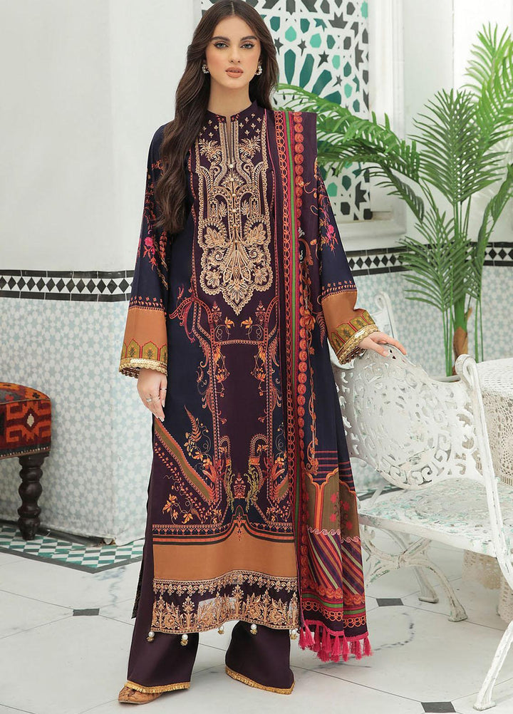 Nissa By RajBari Embroidered Lawn Suits Unstitched 3 Piece RB22DW 2A - Daily Wear Collection