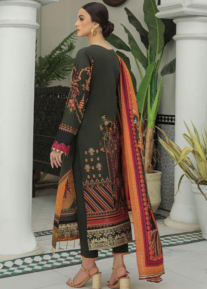 Nissa By RajBari Embroidered Lawn Suits Unstitched 3 Piece RB22DW 2B - Daily Wear Collection