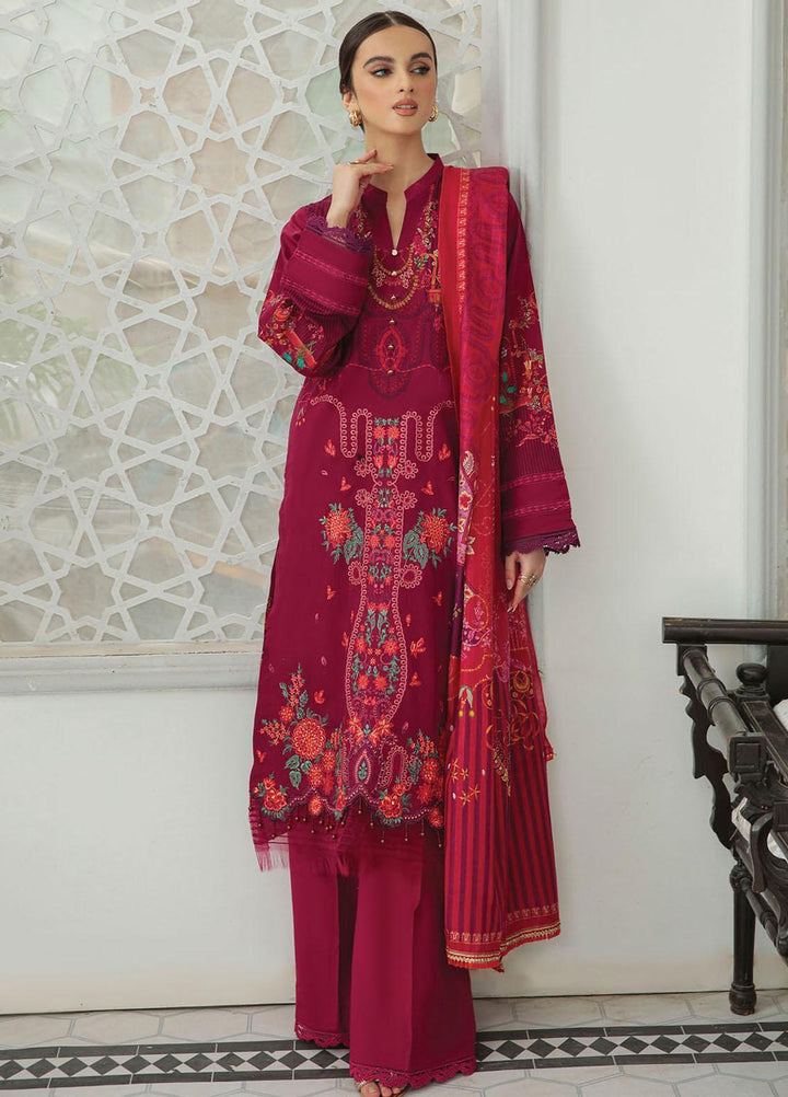 Nissa By RajBari Embroidered Lawn Suits Unstitched 3 Piece RB22DW 5B - Daily Wear Collection